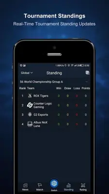 Esports Matrix(LOL) android App screenshot 0